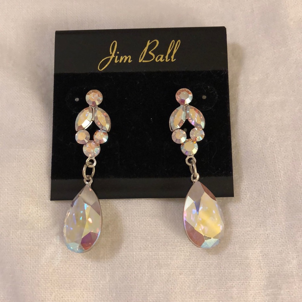 Jim Ball iridescent earrings